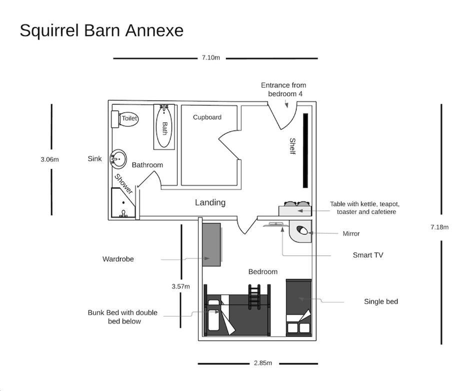 MilwichSquirrel Barn别墅 外观 照片